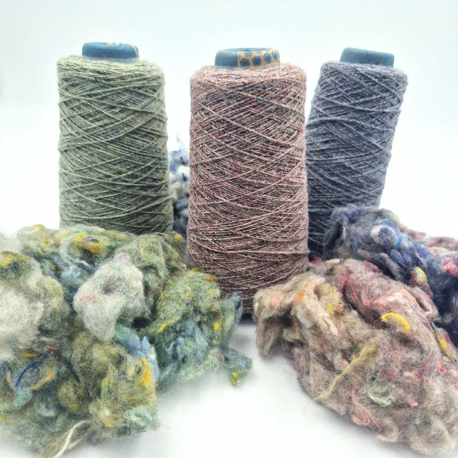 Polyester/wool Project the Adfer recycled wool project – Melin Tregwynt