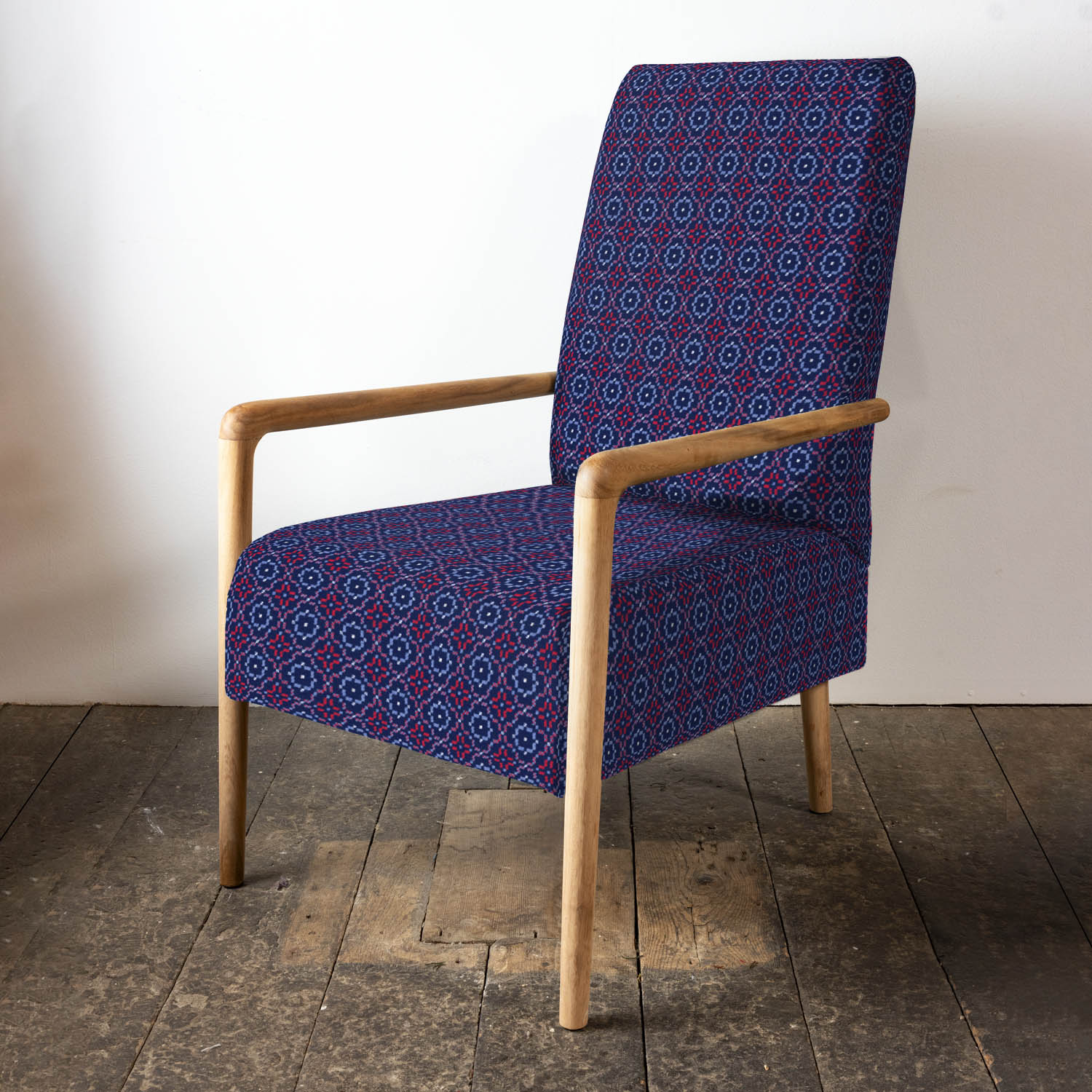 Vintage Rose Shoreditch High Back Chair – Melin Tregwynt